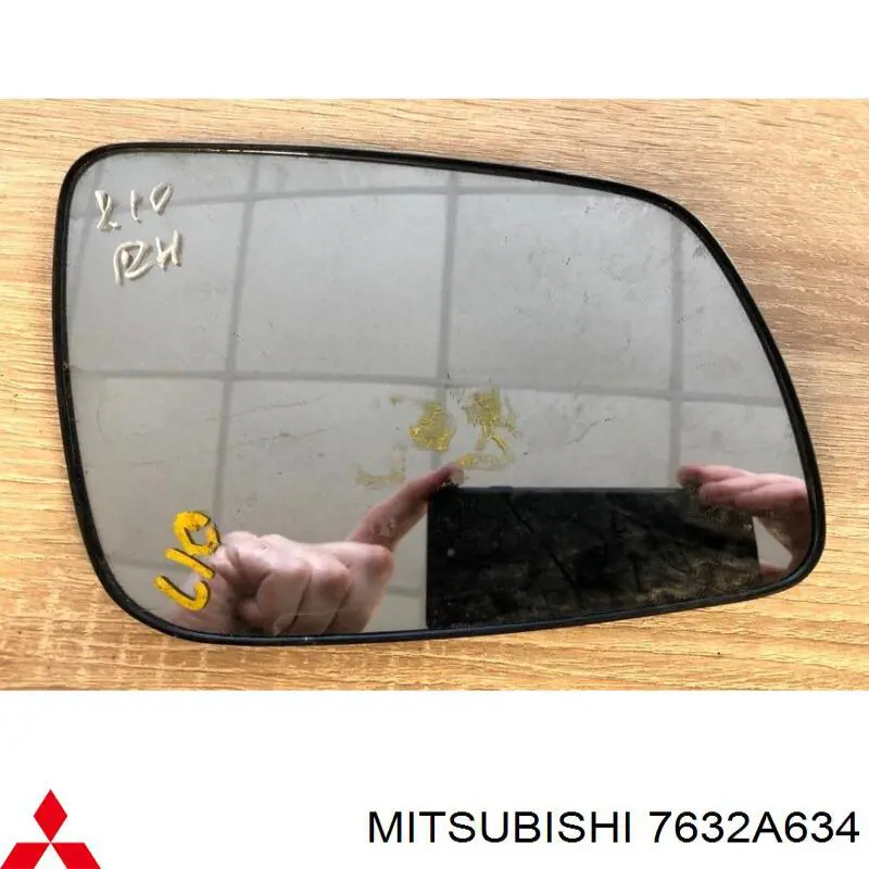 Elemento espelhado do espelho de retrovisão direito Mitsubishi 7632A634 preço, a partir de 20,40 USD