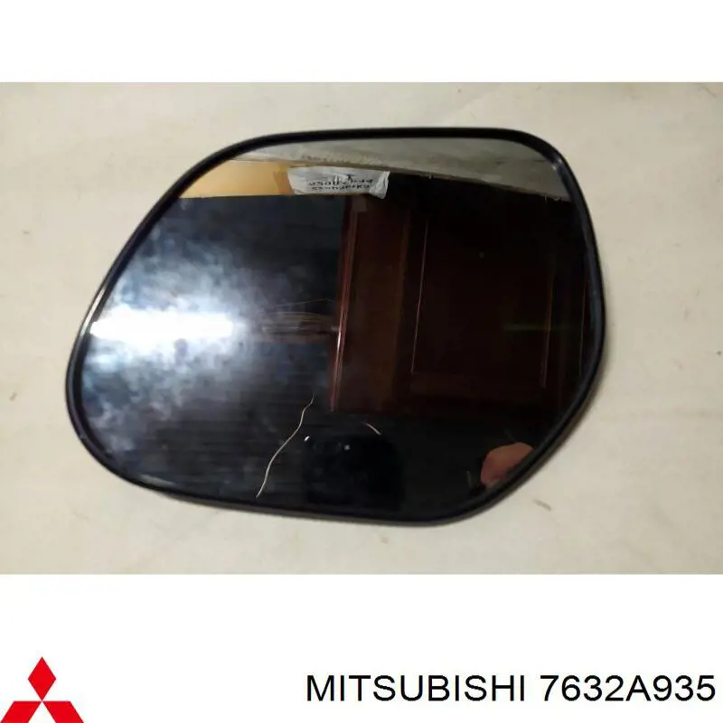 Compre 7632A935 Mitsubishi Elemento espelhado do espelho de retrovisão esquerdo