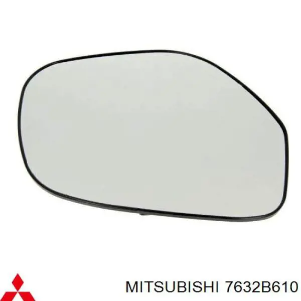 Elemento espelhado do espelho de retrovisão direito Mitsubishi 7632B610 preço, a partir de 43,47 USD