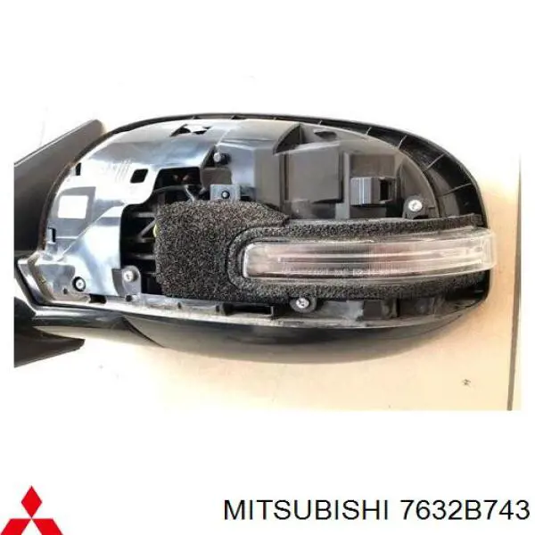 Espelho de retrovisão esquerdo Mitsubishi 7632B743 preço, a partir de 268,81 USD