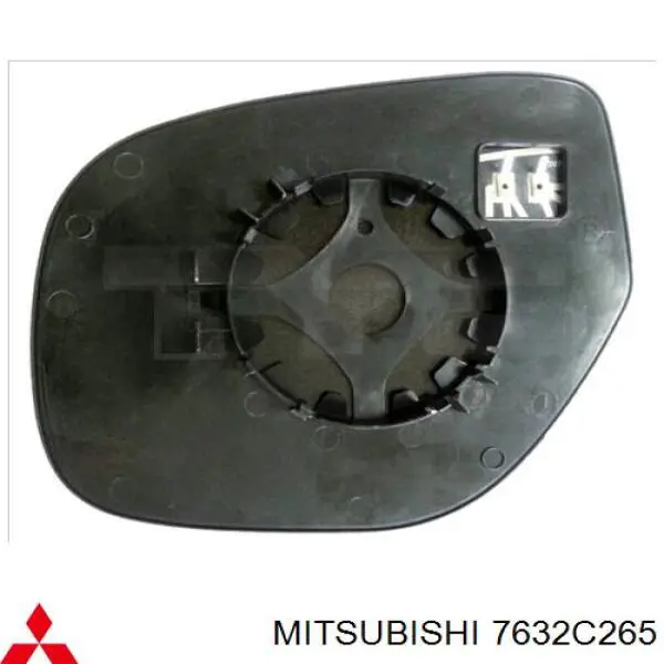 Elemento espelhado do espelho de retrovisão esquerdo Mitsubishi 7632C265 preço, a partir de  