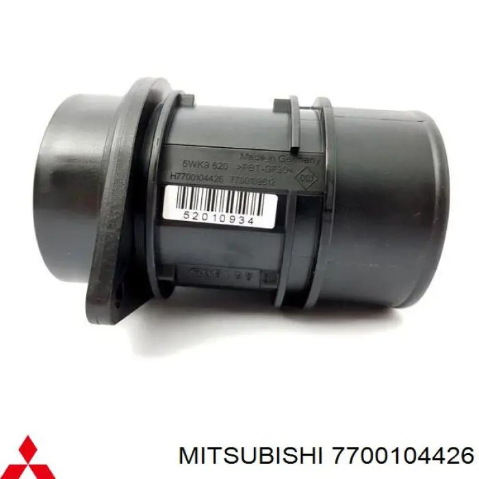 Compre 7700104426 Mitsubishi Sensor de fluxo (consumo) de ar, medidor de consumo M.A.F. - (Mass Airflow)