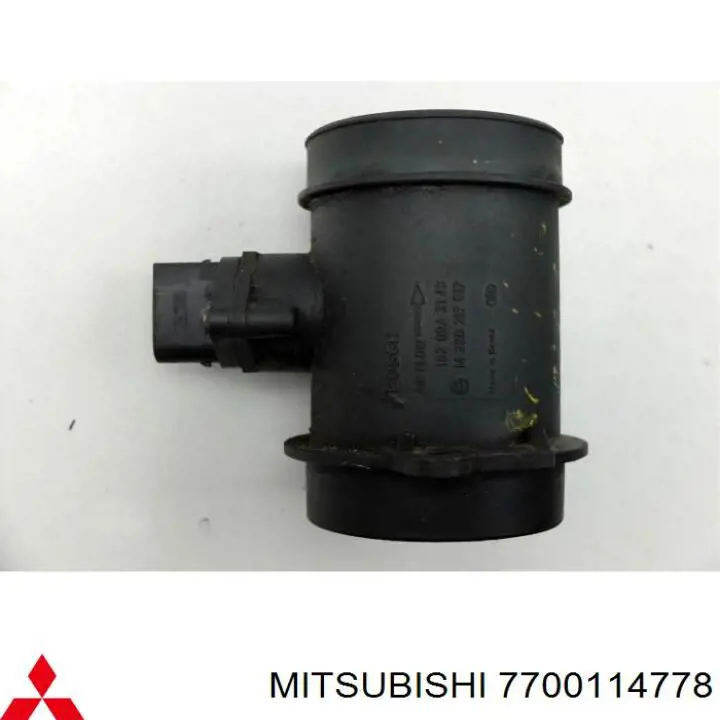 Sensor de fluxo (consumo) de ar, medidor de consumo M.A.F. - (Mass Airflow) 7700114778 Mitsubishi