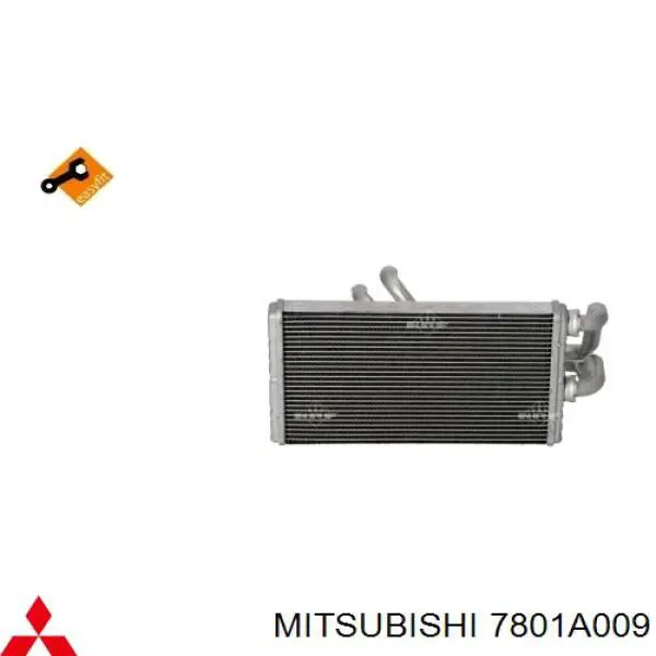 Radiador de forno (de aquecedor) Mitsubishi 7801A009 preço, a partir de 73,32 USD