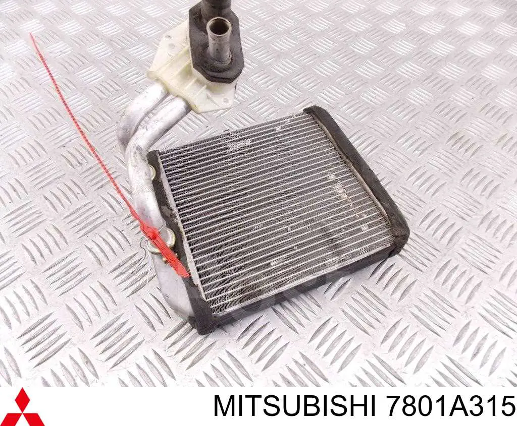 7801A315 Mitsubishi Radiador de forno (de aquecedor)