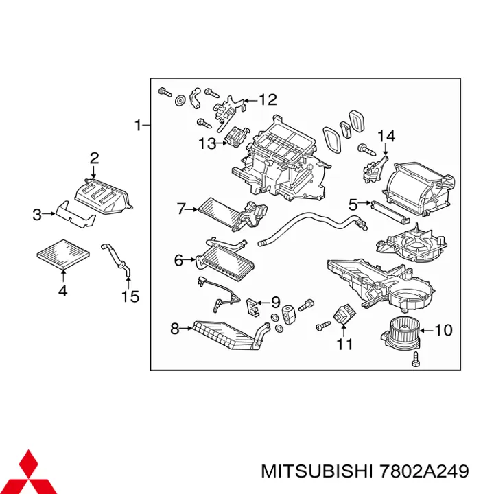  Mitsubishi 7802A249 preço, a partir de 66,93 USD