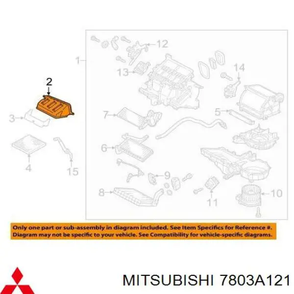 7803A121 Mitsubishi 
