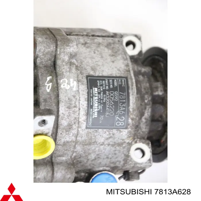 7813A628 Mitsubishi Compressor de aparelho de ar condicionado