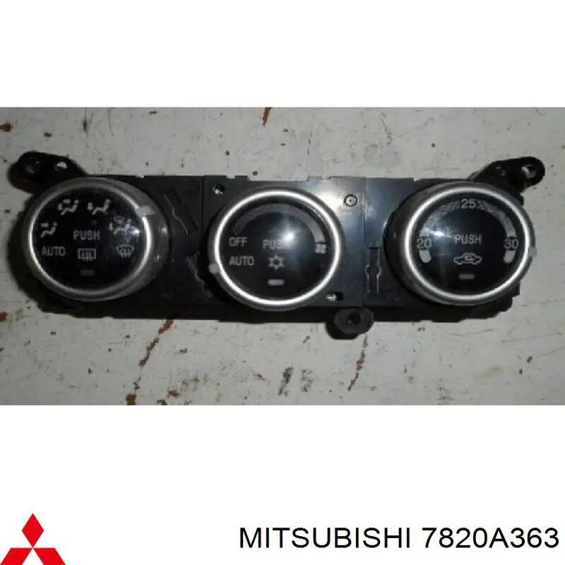 Unidade de controlo dos modos de aquecimento/condicionamento para Mitsubishi Pajero SPORT II KH