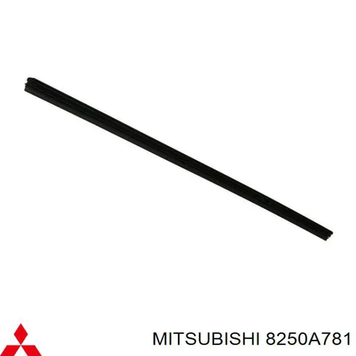 Elástico da escova de limpador pára-brisas de passageiro Mitsubishi 8250A781 preço, a partir de 19,70 USD