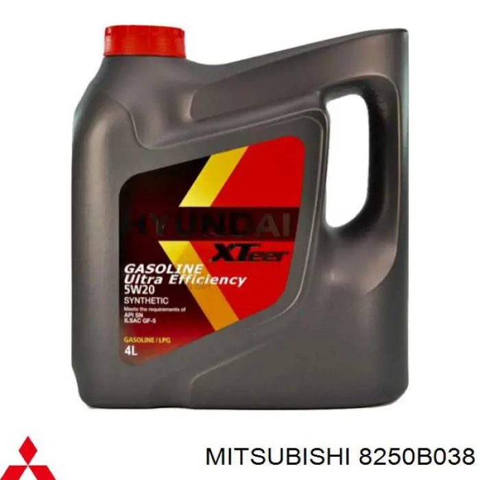 8250B038 Mitsubishi Elástico da escova de limpador pára-brisas de passageiro