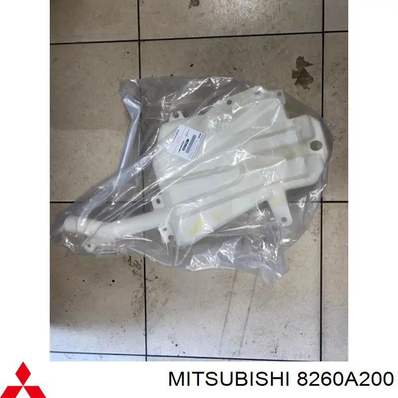 Tanque de fluido para lavador de vidro Mitsubishi Pajero SPORT II KH