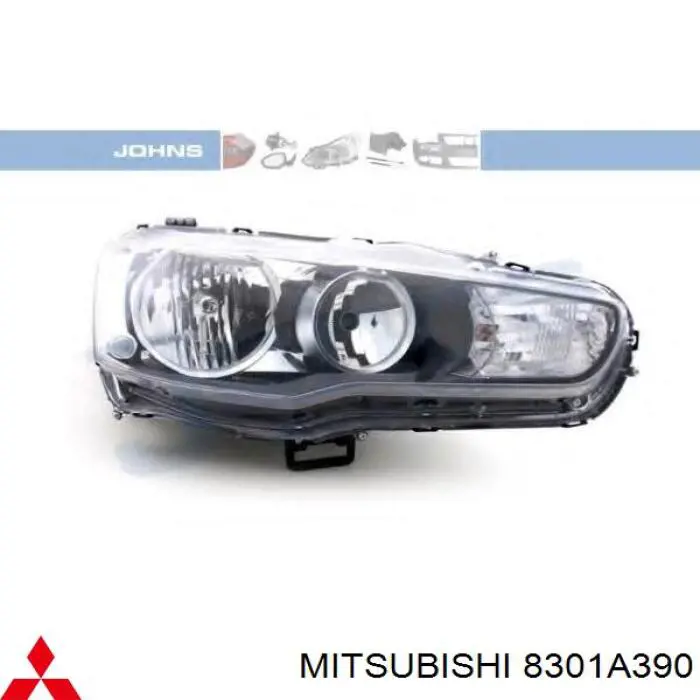 8301A390 Mitsubishi Luz direita