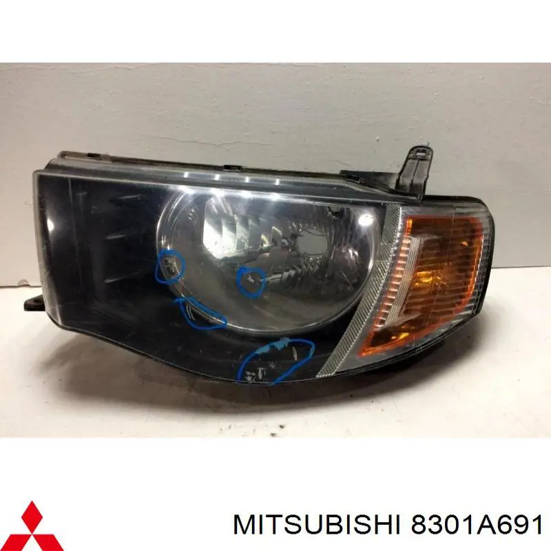 Luz esquerda Mitsubishi 8301A691 preço, a partir de 131,08 USD