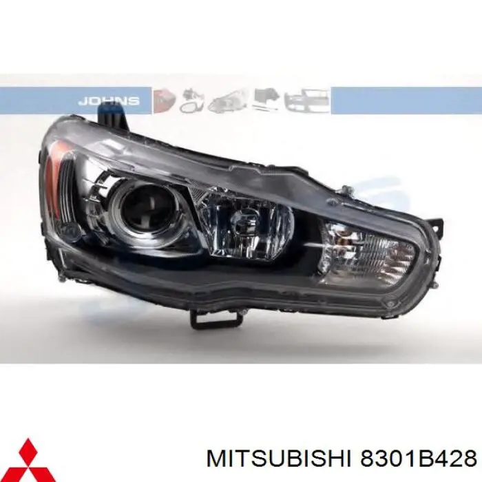 8301B428 Mitsubishi Luz direita