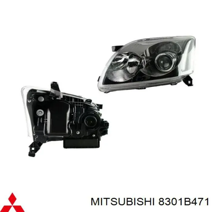 Compre 8301B471 Mitsubishi Luz esquerda