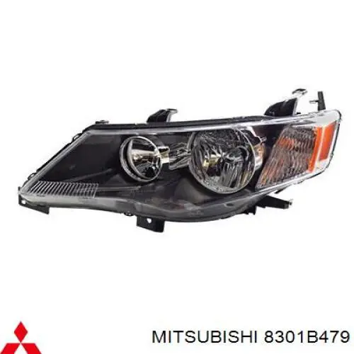 Luz esquerda Mitsubishi 8301A705 preço, a partir de 309,47 USD
