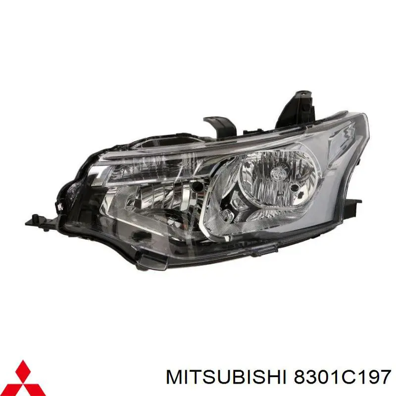 Luz esquerda Mitsubishi 8301C197 preço, a partir de 270,35 USD