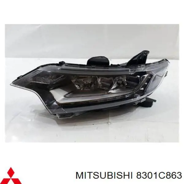 Luz esquerda 8301C863 Mitsubishi