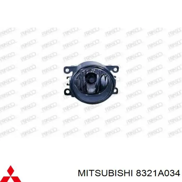 8321A034 Mitsubishi Luzes de nevoeiro esquerdas/direitas