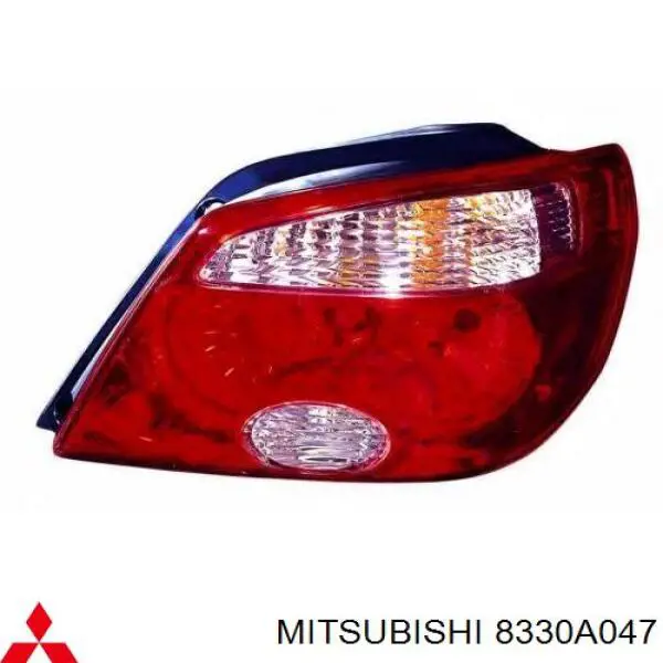 Compre 8330A047 Mitsubishi Lanterna traseira esquerda