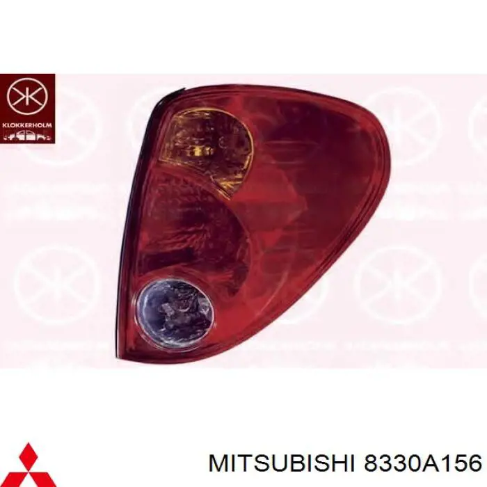 Lanterna traseira direita Mitsubishi 8330A156 preço, a partir de 42,09 USD
