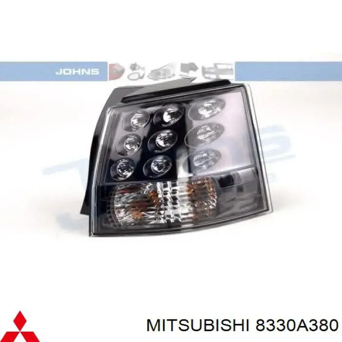 Lanterna traseira direita externa Mitsubishi 8330A380 preço, a partir de 132,80 USD