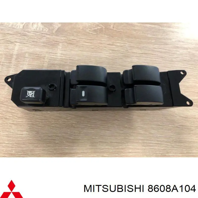 8608A104 Mitsubishi Unidade de botões dianteira esquerda de controlo de elevador de vidro