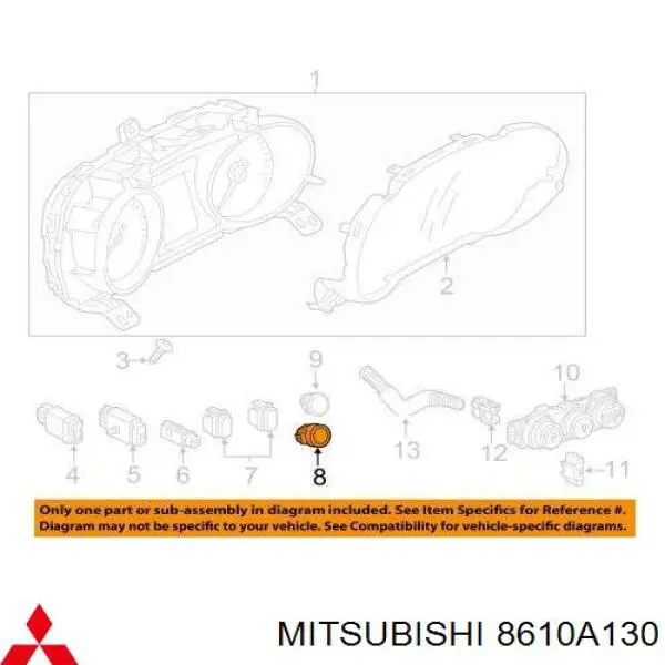 8610A130 Mitsubishi 