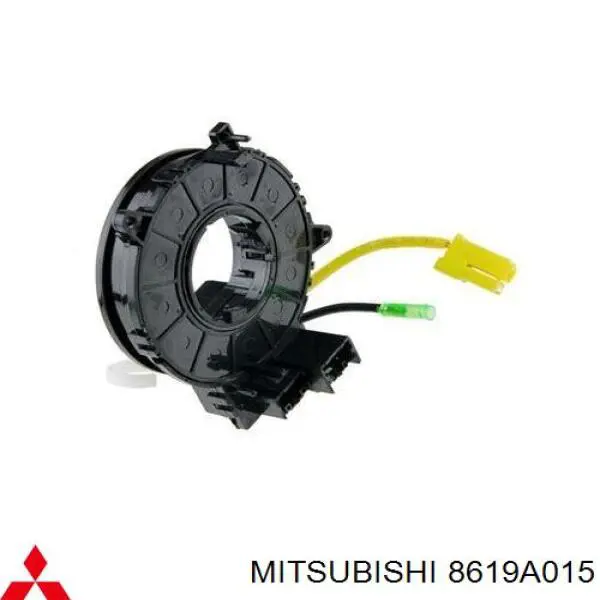 8619A015 Mitsubishi Anel AIRBAG de contato, cabo plano do volante