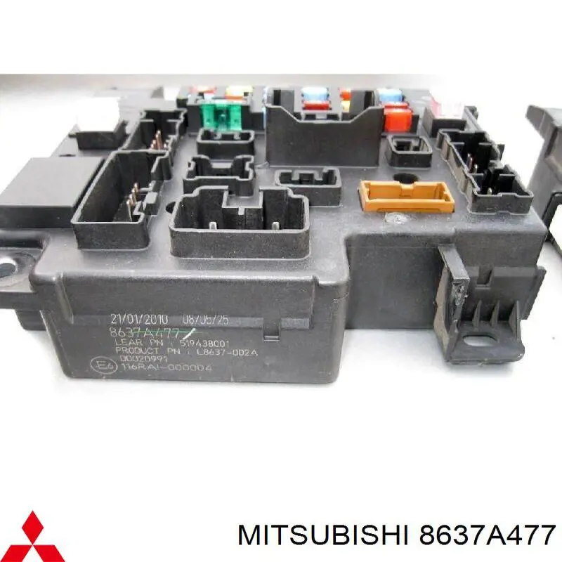 8637A478 Mitsubishi Unidade traseira do salão de dispositivos de segurança