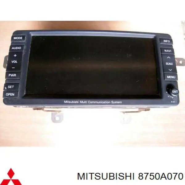 8750A070 Mitsubishi Mostrador multifuncional