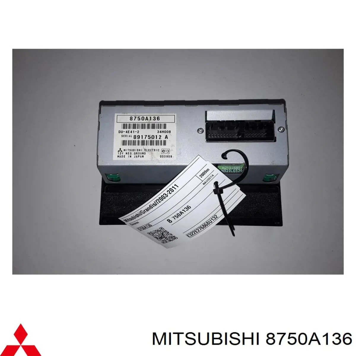 Mostrador multifuncional Mitsubishi 8750A136 preço, a partir de 66,67 USD