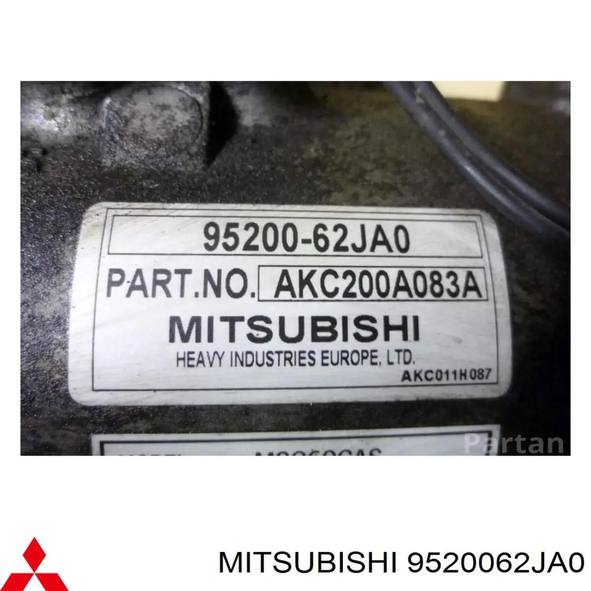 9520062JA0 Mitsubishi Compressor de aparelho de ar condicionado