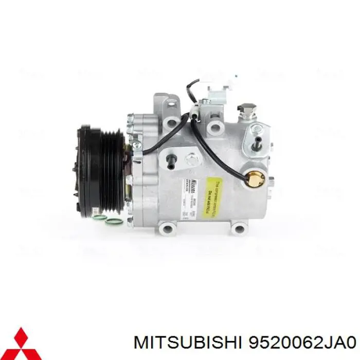Compressor de aparelho de ar condicionado 9520062JA0 Mitsubishi