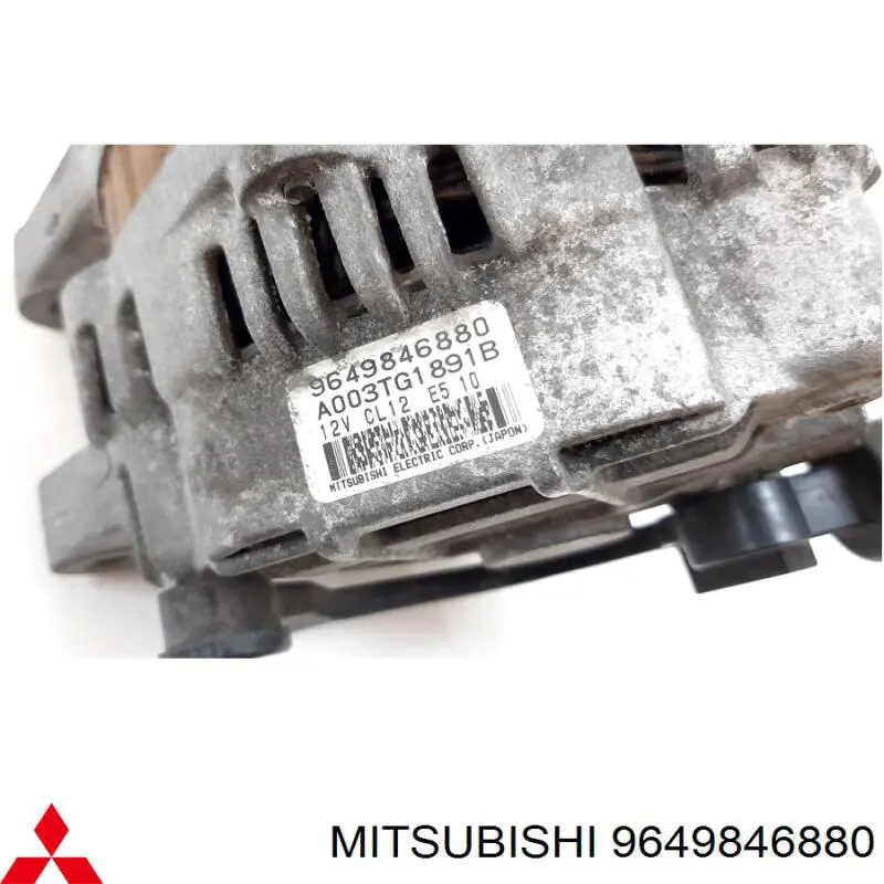 Gerador 9649846880 Mitsubishi