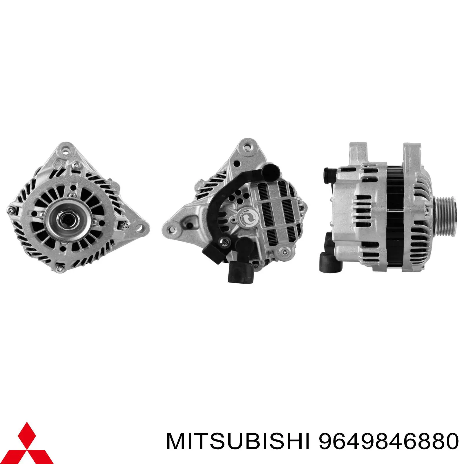 9649846880 Mitsubishi Gerador