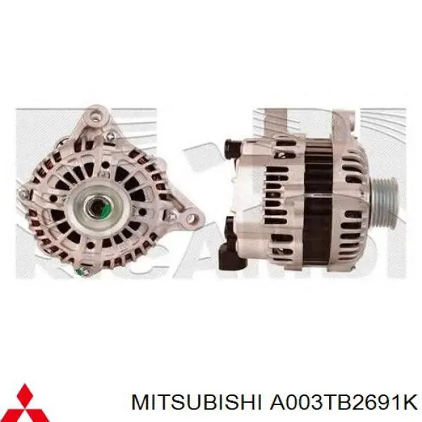 Gerador A003TB2691K Mitsubishi