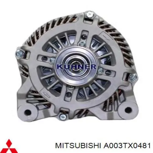 Gerador A003TX0481 Mitsubishi