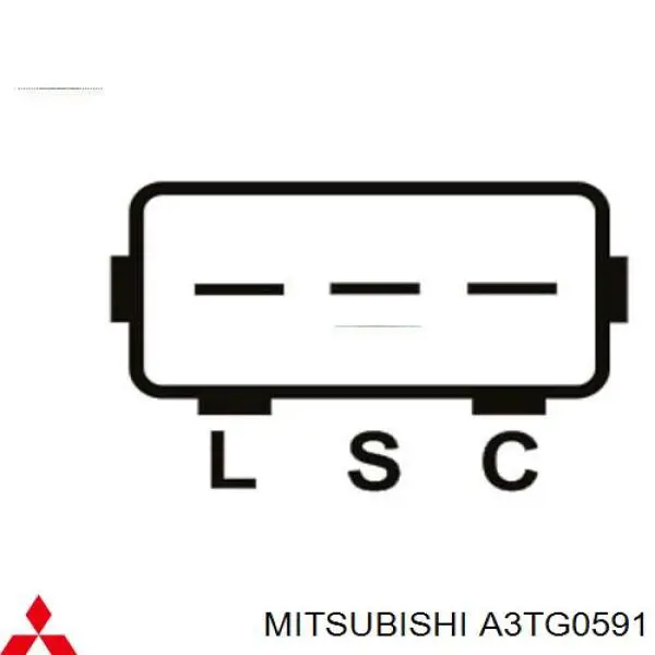 Gerador Mitsubishi A3TG0591