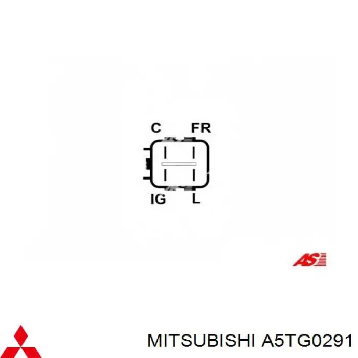 Gerador A5TG0291 Mitsubishi