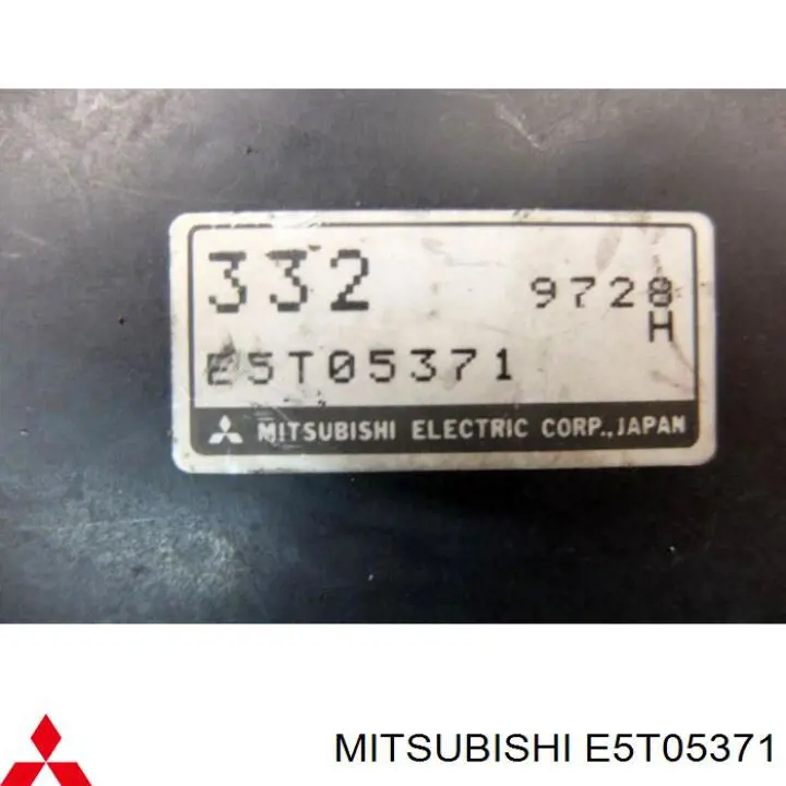 E5T05371 Mitsubishi Sensor de fluxo (consumo) de ar, medidor de consumo M.A.F. - (Mass Airflow)