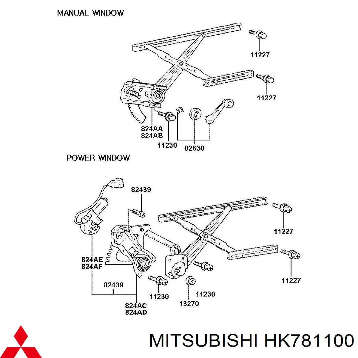 Compre HK781100 Hyundai/Kia Motor de limpador pára-brisas do pára-brisas