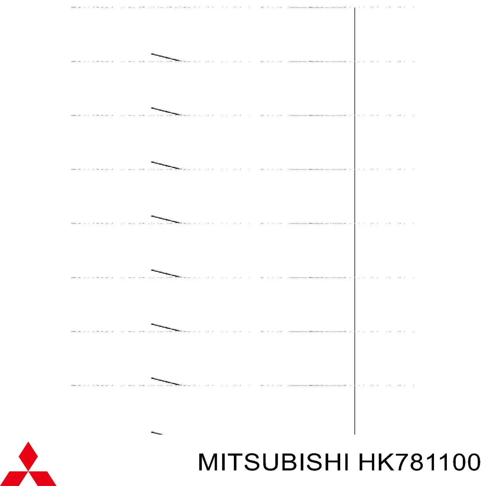 Compre HK781100 Mitsubishi Motor de limpador pára-brisas do pára-brisas