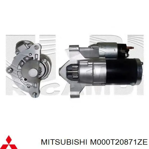 Motor de arranco Mitsubishi M000T20871ZE preço, a partir de 49,33 USD