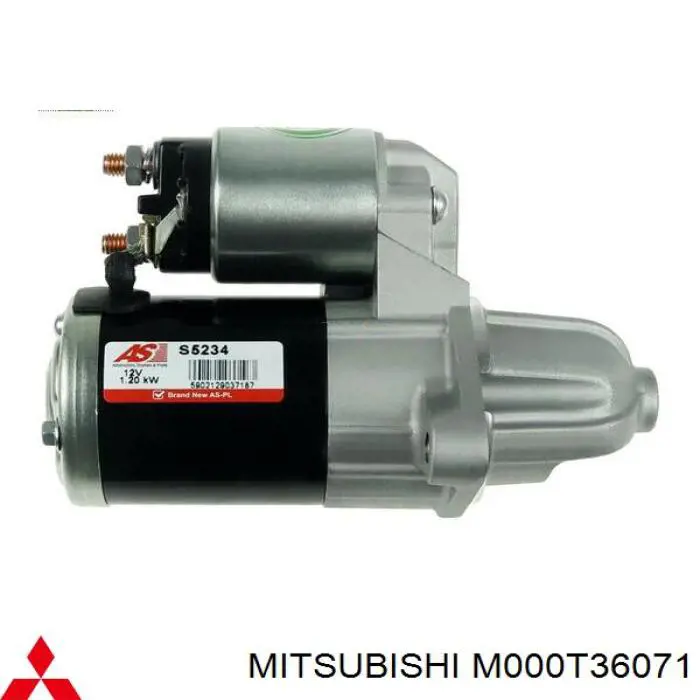 Motor de arranco Mitsubishi M000T36071 preço, a partir de 21,94 USD