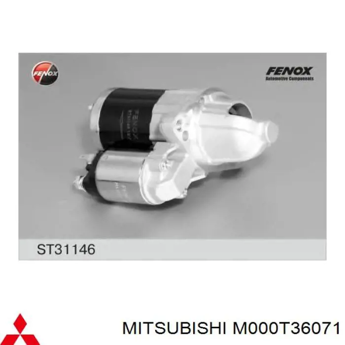 M000T36071 Mitsubishi Motor de arranco