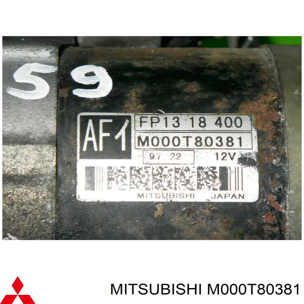 Compre M000T80381 Mitsubishi Motor de arranco