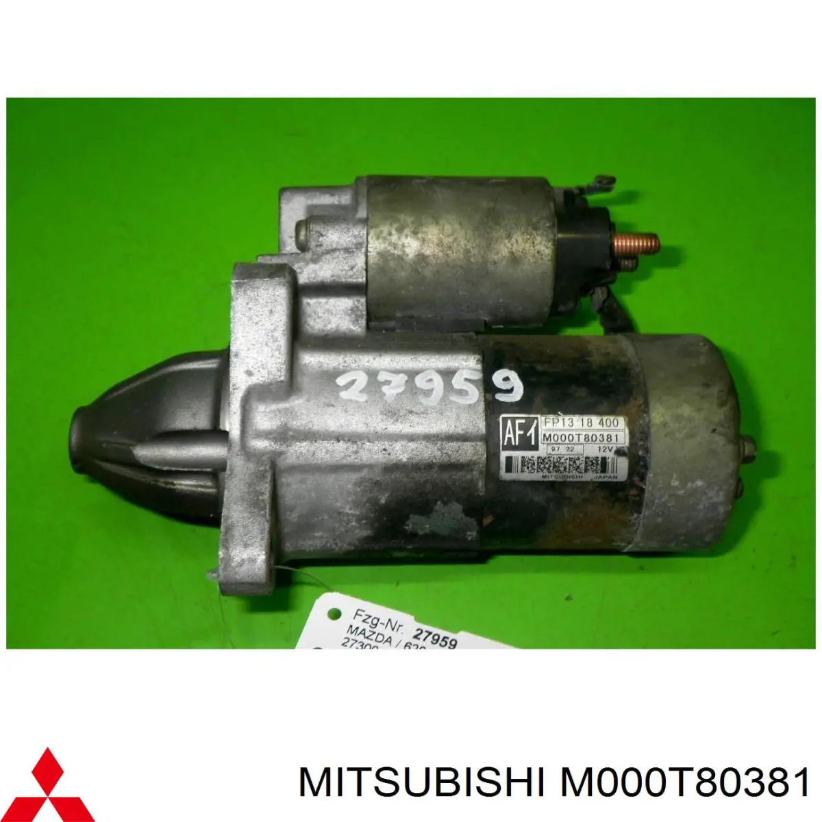 Motor de arranco Mitsubishi M000T80381 preço, a partir de 55,87 USD