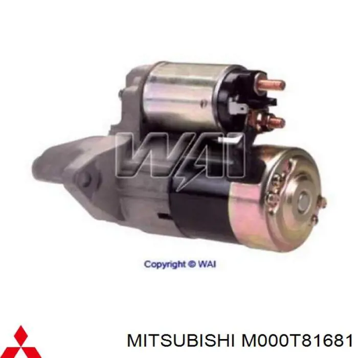 Compre M000T81681 Mitsubishi Motor de arranco